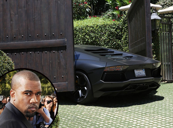 Kanye West, Lamborghini Aventador Kanye West, Lamborghini Aventador